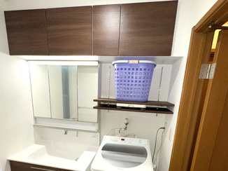 洗面リフォーム 収納力大幅アップ！使い勝手抜群の洗面まわり