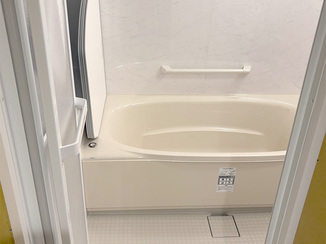 バスルームリフォーム サイズ変更で毎日の使い勝手が向上した浴室＆脱衣所