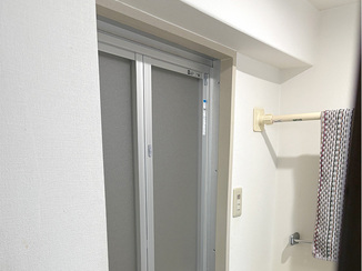 小工事 見た目も使い心地もアップした浴室ドア