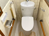 トイレリフォームタイルを残してキレイに一新！掃除もラクな快適レストルーム